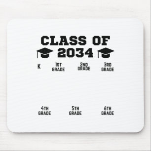 Cl Of 20&#; School Year Grow With Me K-12 Handpri Mouse Mat