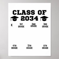 Cl Of 20&#; School Year Grow With Me K-12 Handpri