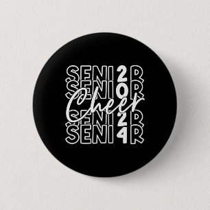Cl Of Senior Cheer Cheerleader Cheerleading Womens 6 Cm Round Badge