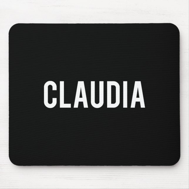Cla - Cool New Funny Name Fan Gift Tee  Mouse Mat (Front)