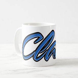 Claas first name name blue Tasse Kaffeetasse Coffee Mug