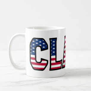 Claas Name First Name USA stylish cup coffee cup