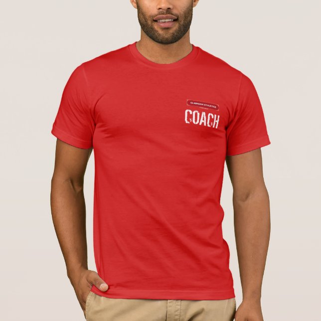 Clabaugh Athletics COACH Polo Shirt (Front)