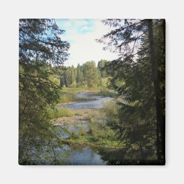 Clackamas River, OR Magnet (Front)