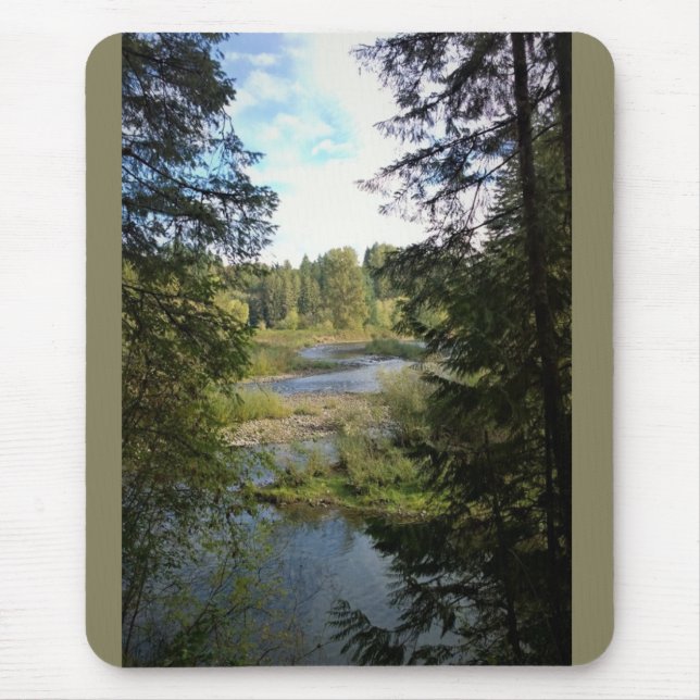 Clackamas River, OR Mouse Mat (Front)