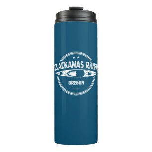 Clackamas River Oregon Kayaking Thermal Tumbler