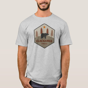 Clackamas Wilderness Oregon Bear T-Shirt