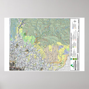 ClackLandMap Poster