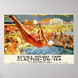 CLACTON ON SEA POSTER