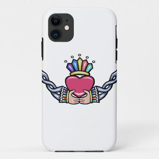 Claddagh #1B with Trinity Case-Mate iPhone Case (Back)