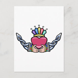 Claddagh #1B with Trinity Postcard
