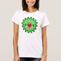 Claddagh and Green Knotwork