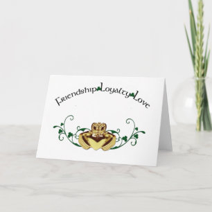 Claddagh / Claddaugh Card