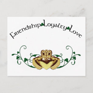 Claddagh / Claddaugh Postcard