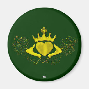 Claddagh (Gold) Magnet