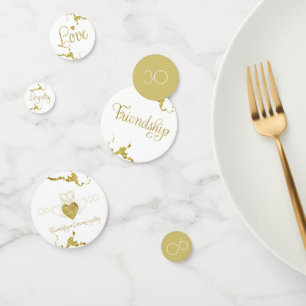 Claddagh Monogram Table Confetti