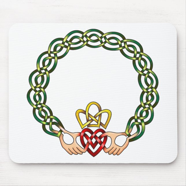 Claddagh Mouse Mat (Front)