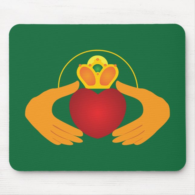 Claddagh Mouse Mat (Front)