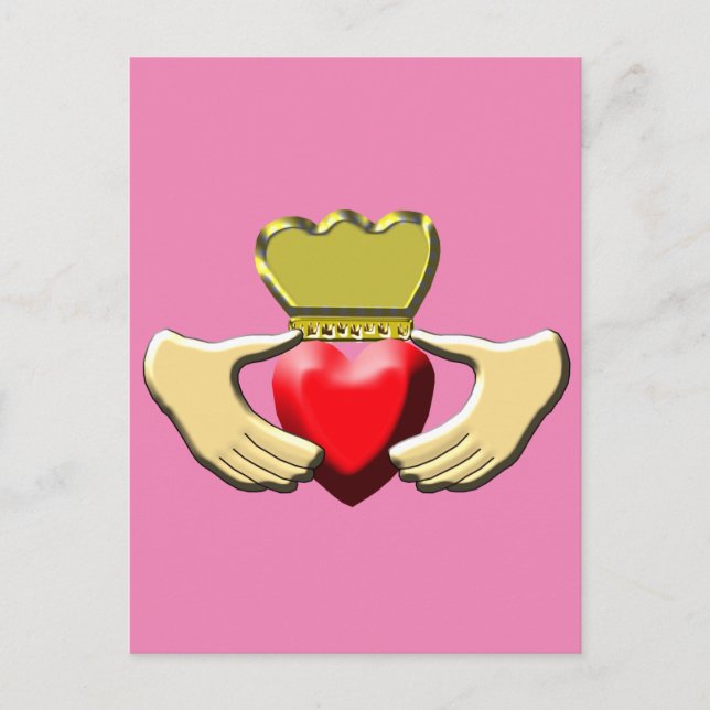 Claddagh Postcard (Front)