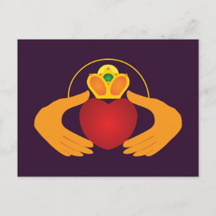 Claddagh Postcard