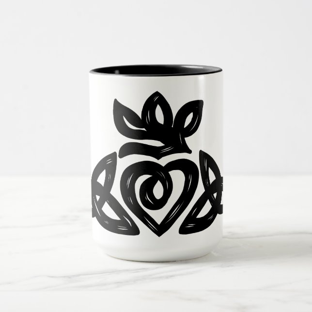 Claddagh Ring Mug (Center)