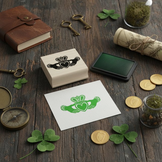 Claddagh Rubber Stamp (Claddagh Rubber Stamp)