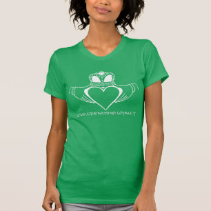Claddagh symbol love, loyalty, friendship t-shirt