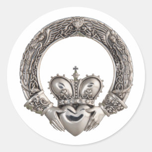 Claddagh Wedding Invitations Envelope Seals