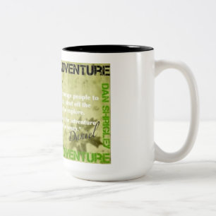 CLAIM YOU ADVENTURE Two-Tone COFFEE MUG