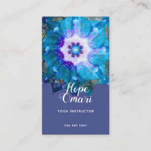 Clair de Lune   Peace Mandala Business Card