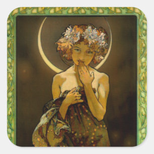 Clair de Lune Square Sticker