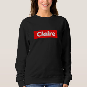 Claire Costume 90's Streetwear Y2K Outfit - Gift f Sweatshirt