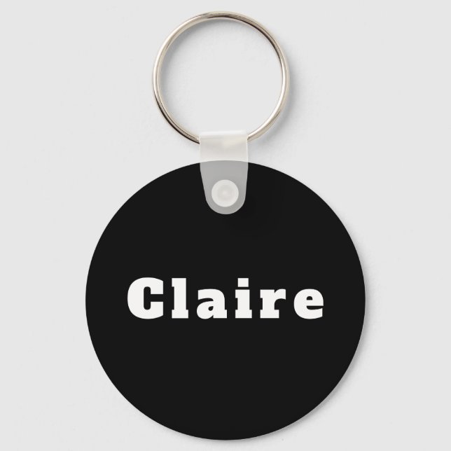 claire key ring (Front)