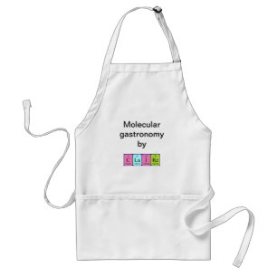 Claire periodic table name apron