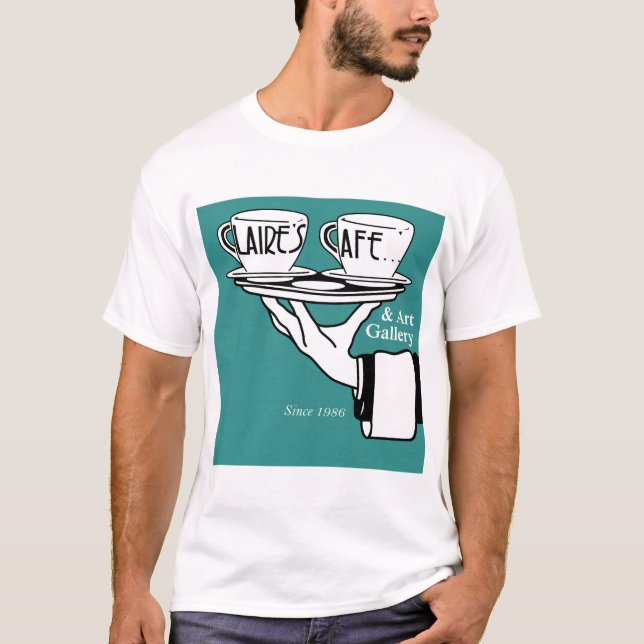 Claires Cafe and Art Gallery T-Shirt (Front)