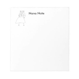 Claire's Nana Notepad