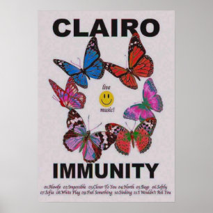 Clairo Immunity Album  Poster