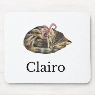 Clairo Says A Cat 1 Mouse Mat