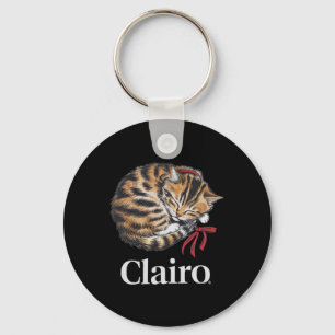Clairo Says A Cat Key Ring