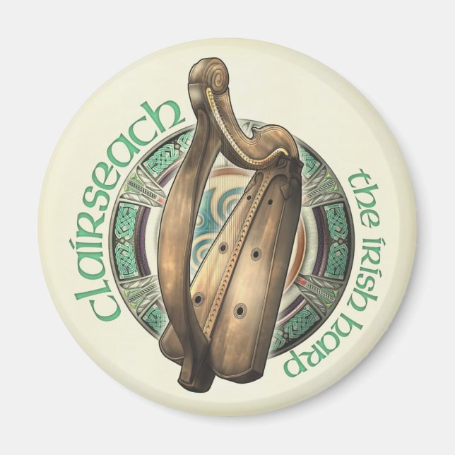 Clairseach Magnet (Front)