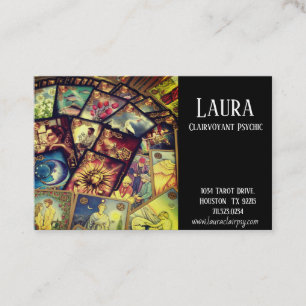 Clairvoyant Psychic Business Card