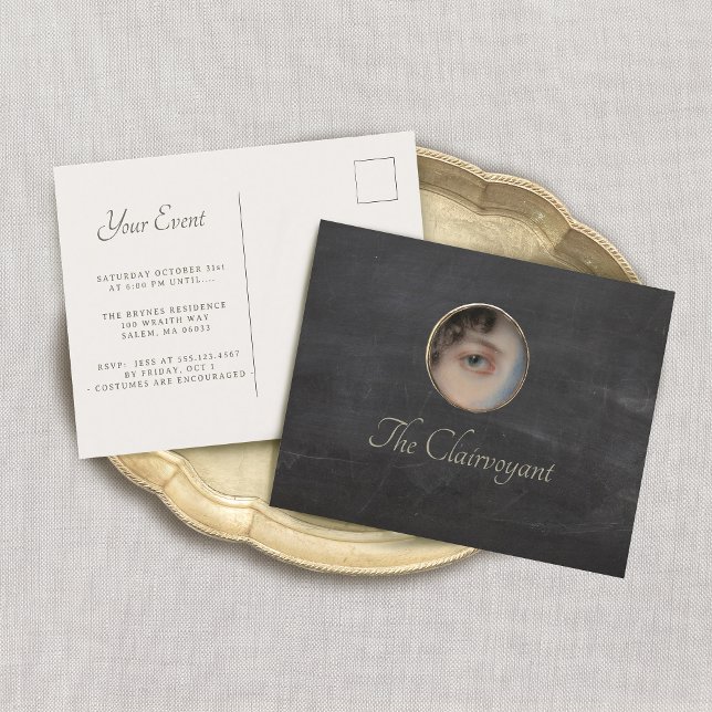 Clairvoyant, Psychic Medium Postcard (Creator Uploaded)