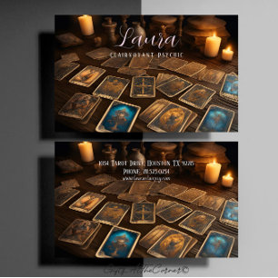 Clairvoyant Psychic Tarot Card