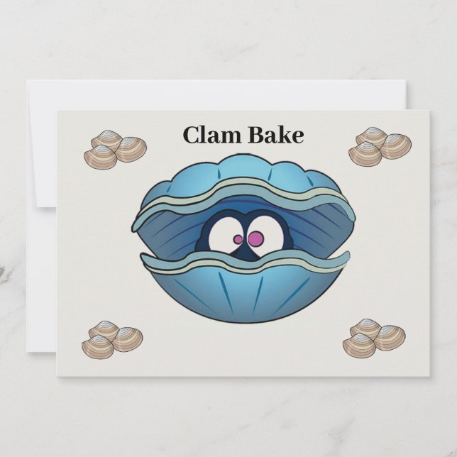Clam bake Invitation (Front)