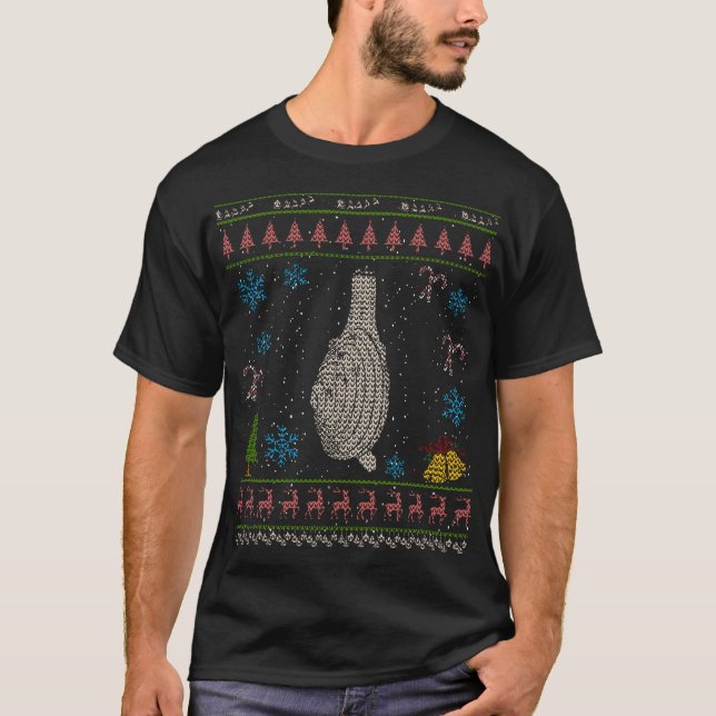 Clam Dig Clam Digging Christmas Ugly Shirt (Front)