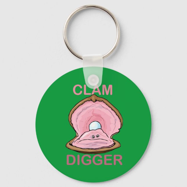 CLAM DIGGER KEY RING (Front)