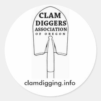 Clam Diggers Association Bumper Sticker