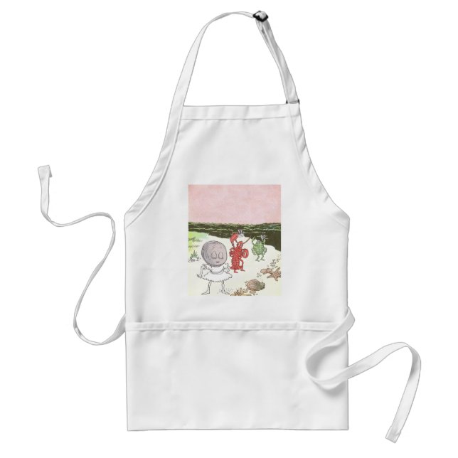 Clam, Lobster & Crab on the Beach Standard Apron (Front)