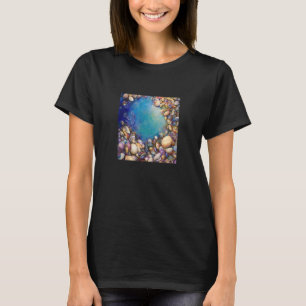 Clam Seashell Shell Collector Beach Ocean Coastal  T-Shirt