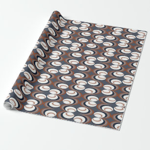 Clam Shell Waves IV Wrapping Paper